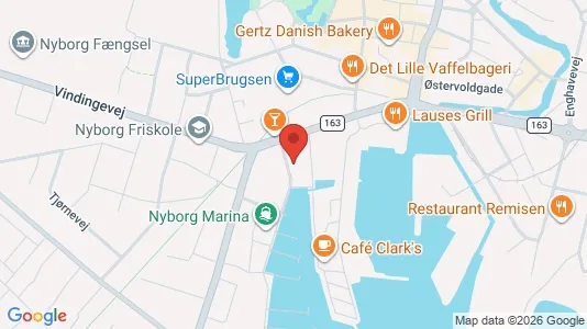 Lejligheder til leje i Nyborg - Foto fra Google Street View