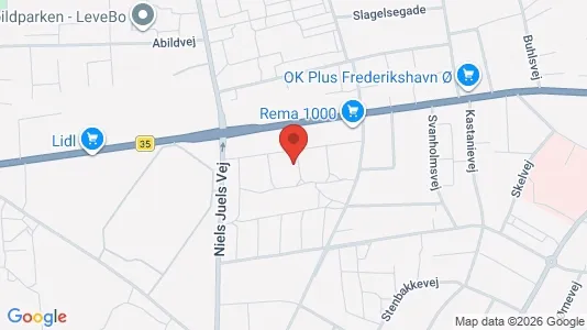 Lejligheder til leje i Frederikshavn - Foto fra Google Street View