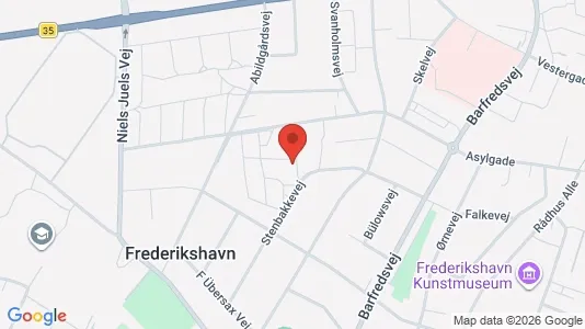 Lejligheder til leje i Frederikshavn - Foto fra Google Street View