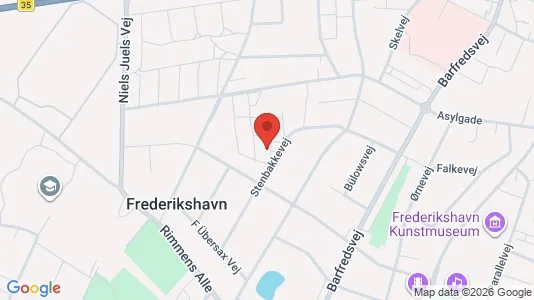 Lejligheder til leje i Frederikshavn - Foto fra Google Street View