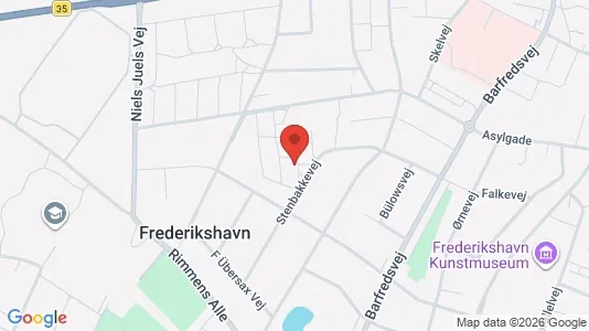Lejligheder til leje i Frederikshavn - Foto fra Google Street View