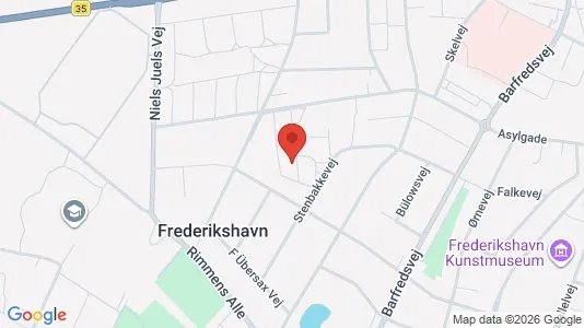 Lejligheder til leje i Frederikshavn - Foto fra Google Street View