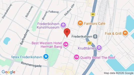 Lejligheder til leje i Frederikshavn - Foto fra Google Street View