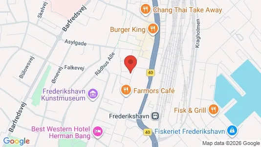 Lejligheder til leje i Frederikshavn - Foto fra Google Street View