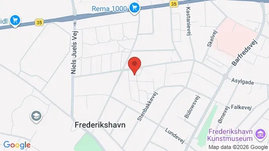 Lejligheder til leje i Frederikshavn - Foto fra Google Street View