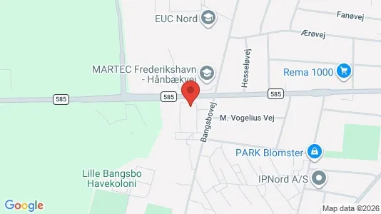 Lejligheder til leje i Frederikshavn - Foto fra Google Street View