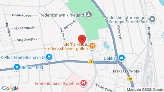 Lejligheder til leje i Frederikshavn - Foto fra Google Street View