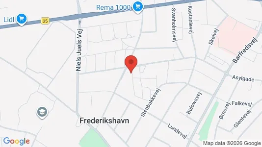 Lejligheder til leje i Frederikshavn - Foto fra Google Street View