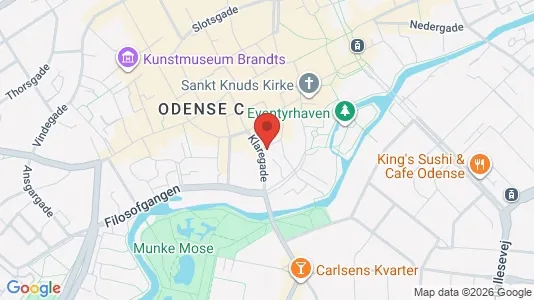 Lejligheder til leje i Odense C - Foto fra Google Street View