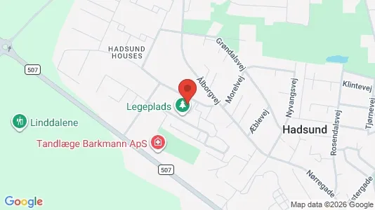 Lejligheder til leje i Hadsund - Foto fra Google Street View