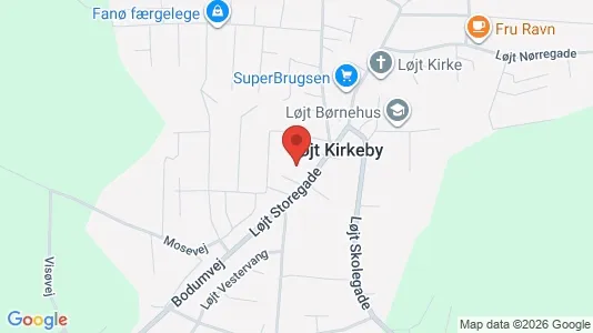 Lejligheder til leje i Aabenraa - kort over placeringen