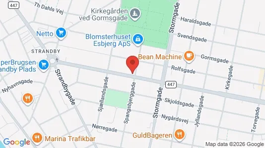 Lejligheder til leje i Esbjerg Centrum - Foto fra Google Street View