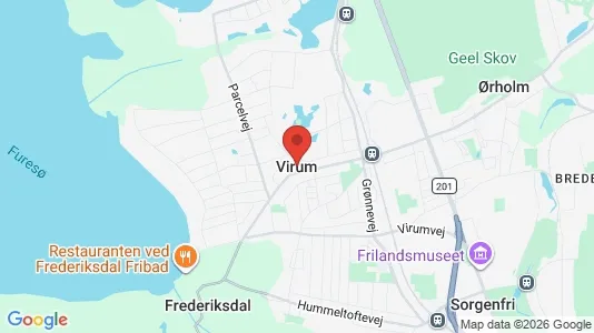 Værelser til leje i Virum - Foto fra Google Street View