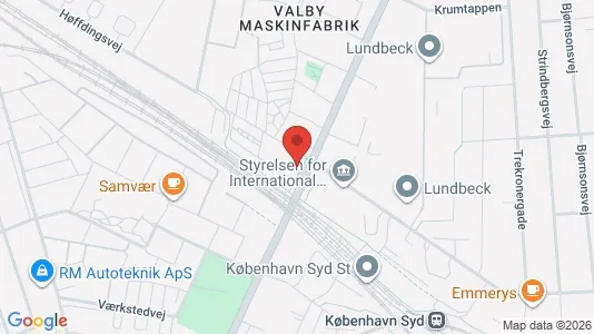 Lejligheder til leje i Valby - Foto fra Google Street View