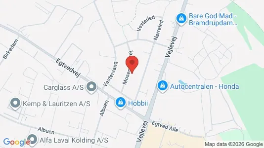 Lejligheder til leje i Kolding - Foto fra Google Street View