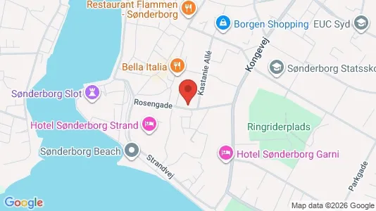 Lejligheder til leje i Sønderborg - Foto fra Google Street View