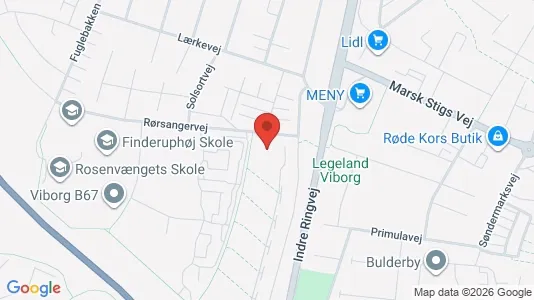 Lejligheder til leje i Viborg - Foto fra Google Street View