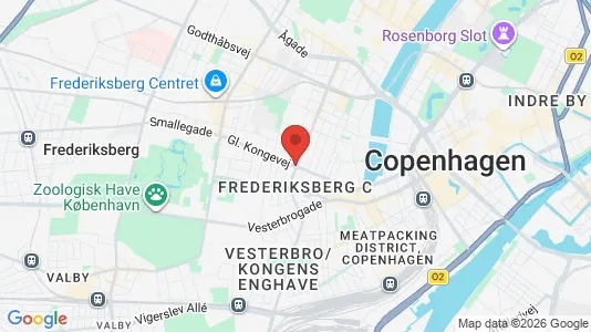 Værelser til leje i Frederiksberg C - Foto fra Google Street View