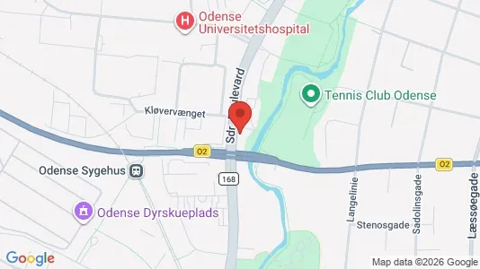 Lejligheder til leje i Odense C - Foto fra Google Street View