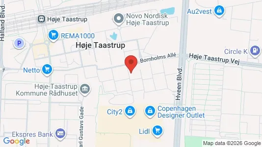Lejligheder til leje i Taastrup - Foto fra Google Street View