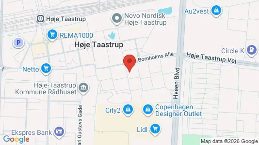 Lejligheder til leje i Taastrup - Foto fra Google Street View