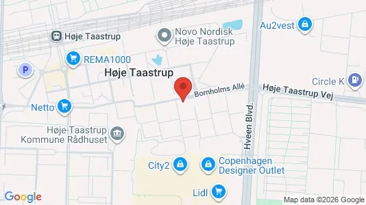 Lejligheder til leje i Taastrup - Foto fra Google Street View