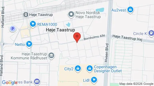 Lejligheder til leje i Taastrup - Foto fra Google Street View