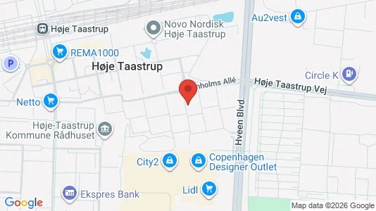 Lejligheder til leje i Taastrup - Foto fra Google Street View