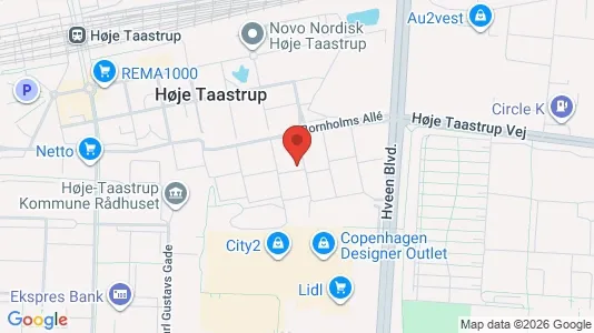 Lejligheder til leje i Taastrup - Foto fra Google Street View