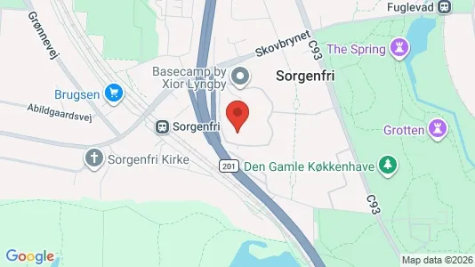 Lejligheder til leje i Kongens Lyngby - Foto fra Google Street View