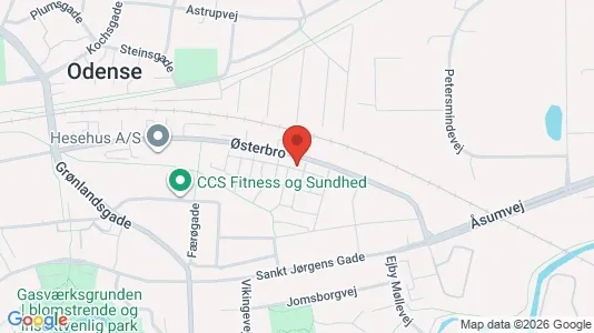 Lejligheder til leje i Odense C - Foto fra Google Street View