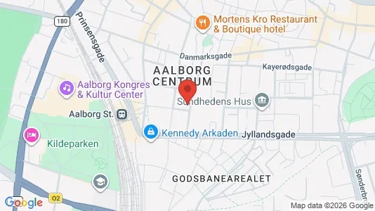 Lejligheder til leje i Aalborg Centrum - Foto fra Google Street View