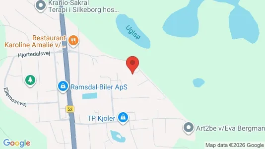 Lejligheder til leje i Silkeborg - kort over placeringen