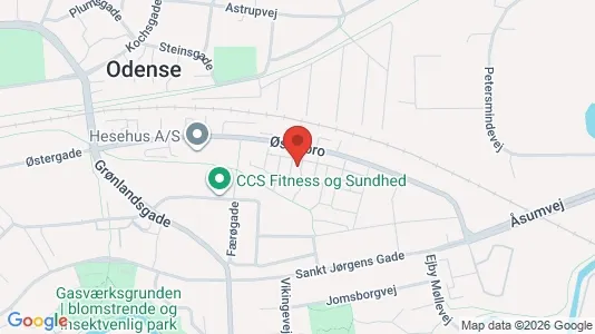 Lejligheder til leje i Odense C - Foto fra Google Street View