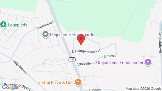 Lejligheder til leje i Vejle Centrum - kort over placeringen