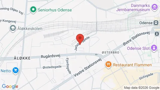 Lejligheder til leje i Odense C - Foto fra Google Street View