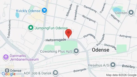 Lejligheder til leje i Odense C - Foto fra Google Street View