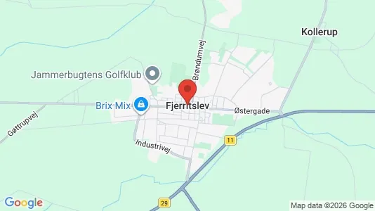 Lejligheder til leje i Fjerritslev - Foto fra Google Street View