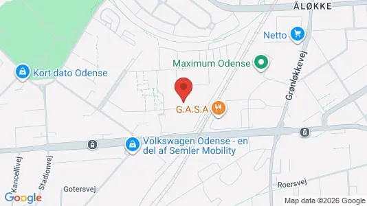 Lejligheder til leje i Odense V - Foto fra Google Street View