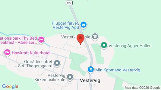 Lejligheder til leje i Vestervig - Foto fra Google Street View