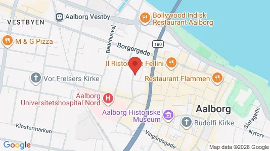 Lejligheder til leje i Aalborg Centrum - Foto fra Google Street View