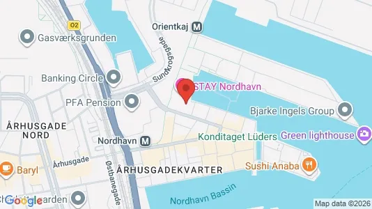 Lejligheder til leje i Nordhavn - Foto fra Google Street View