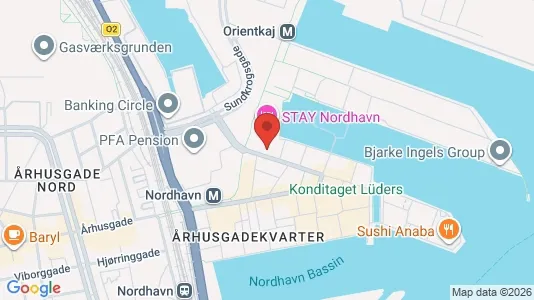 Lejligheder til leje i Nordhavn - Foto fra Google Street View