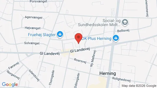 Lejligheder til leje i Herning - Foto fra Google Street View