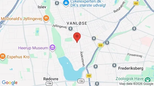 Huse til leje i Vanløse - Foto fra Google Street View