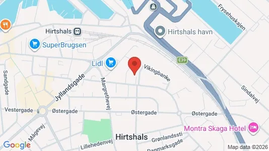Lejligheder til leje i Hirtshals - Foto fra Google Street View