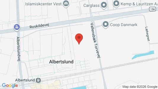 Lejligheder til leje i Albertslund - Foto fra Google Street View