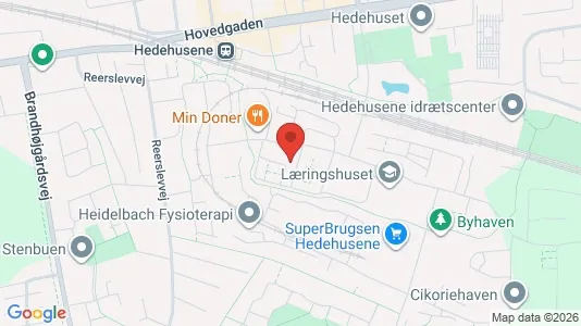 Lejligheder til leje i Hedehusene - Foto fra Google Street View