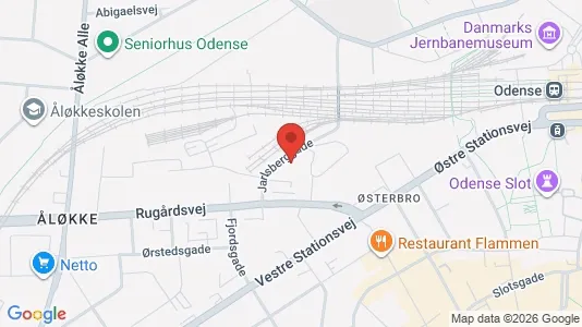Lejligheder til leje i Odense C - Foto fra Google Street View