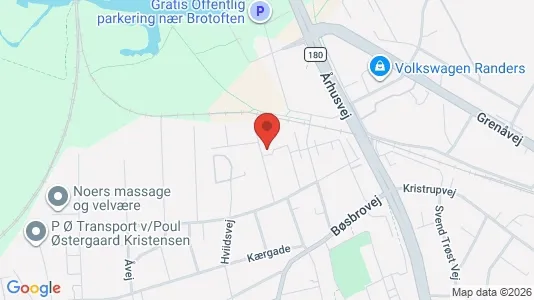 Lejligheder til leje i Randers SV - Foto fra Google Street View